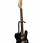 Used Squier Paranormal Baritone Cabronita Telecaster Black Solid Body Electric Guitar