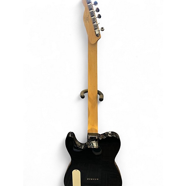 Used Squier Paranormal Baritone Cabronita Telecaster Black Solid Body Electric Guitar