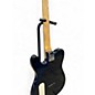 Used Squier Paranormal Baritone Cabronita Telecaster Black Solid Body Electric Guitar