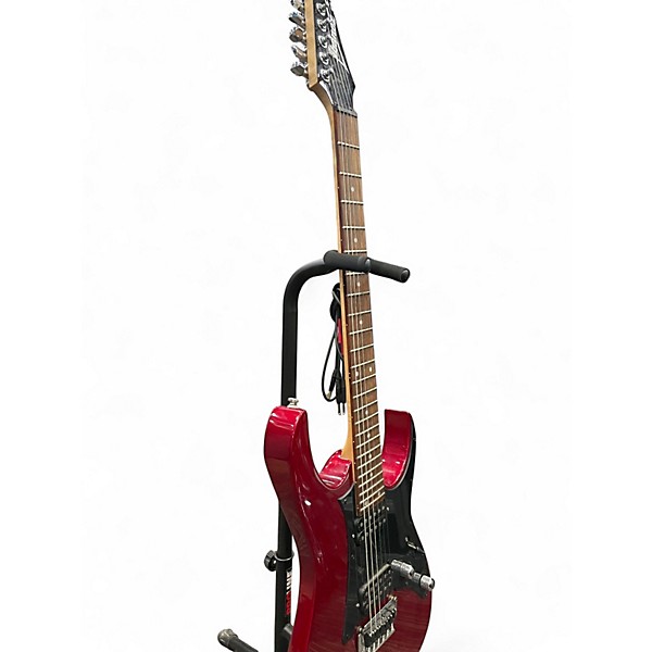 Used Ibanez RG120 Candy Apple Red Solid Body Electric Guitar