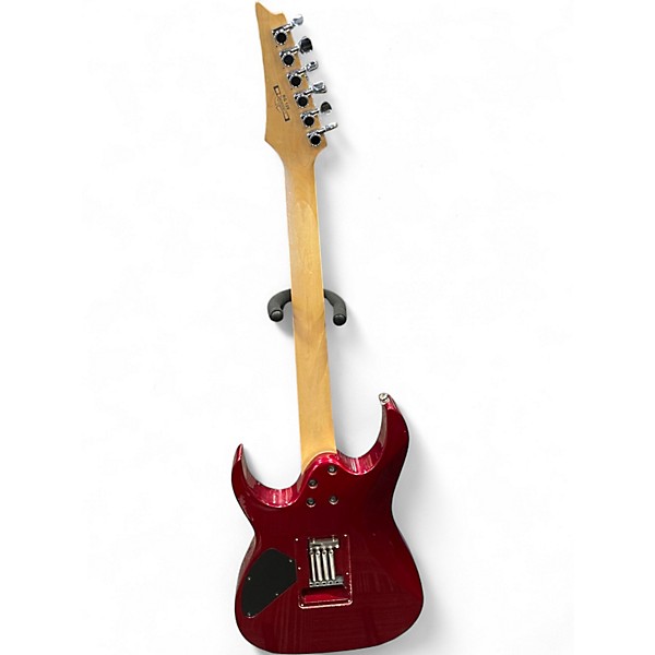 Used Ibanez RG120 Candy Apple Red Solid Body Electric Guitar