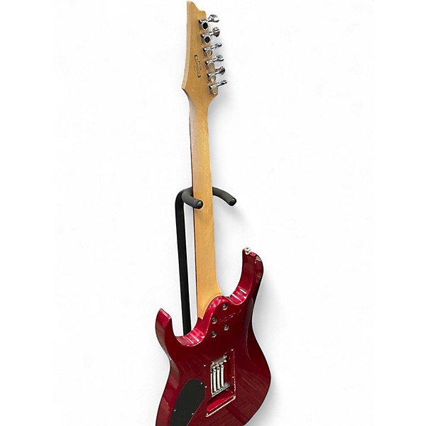Used Ibanez RG120 Candy Apple Red Solid Body Electric Guitar