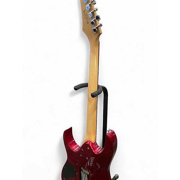 Used Ibanez RG120 Candy Apple Red Solid Body Electric Guitar