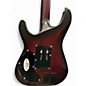 Used Schecter Guitar Research C1 Platinum FR S Satin Crimson Red Burst Solid Body Electric Guitar