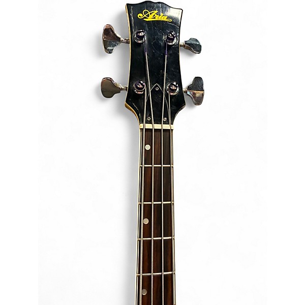 Used Aria 5020 Candy Apple Red Electric Bass Guitar