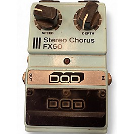 Used DOD FX60 STEREO CHORUS Effect Pedal