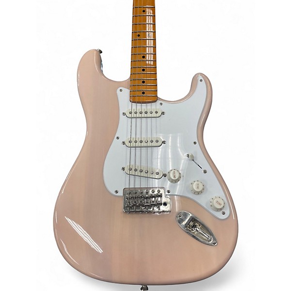 Used Squier Classic Vibe Stratocaster Shell Pink Solid Body Electric Guitar