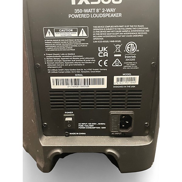 Used Alto TX308 Powered Speaker