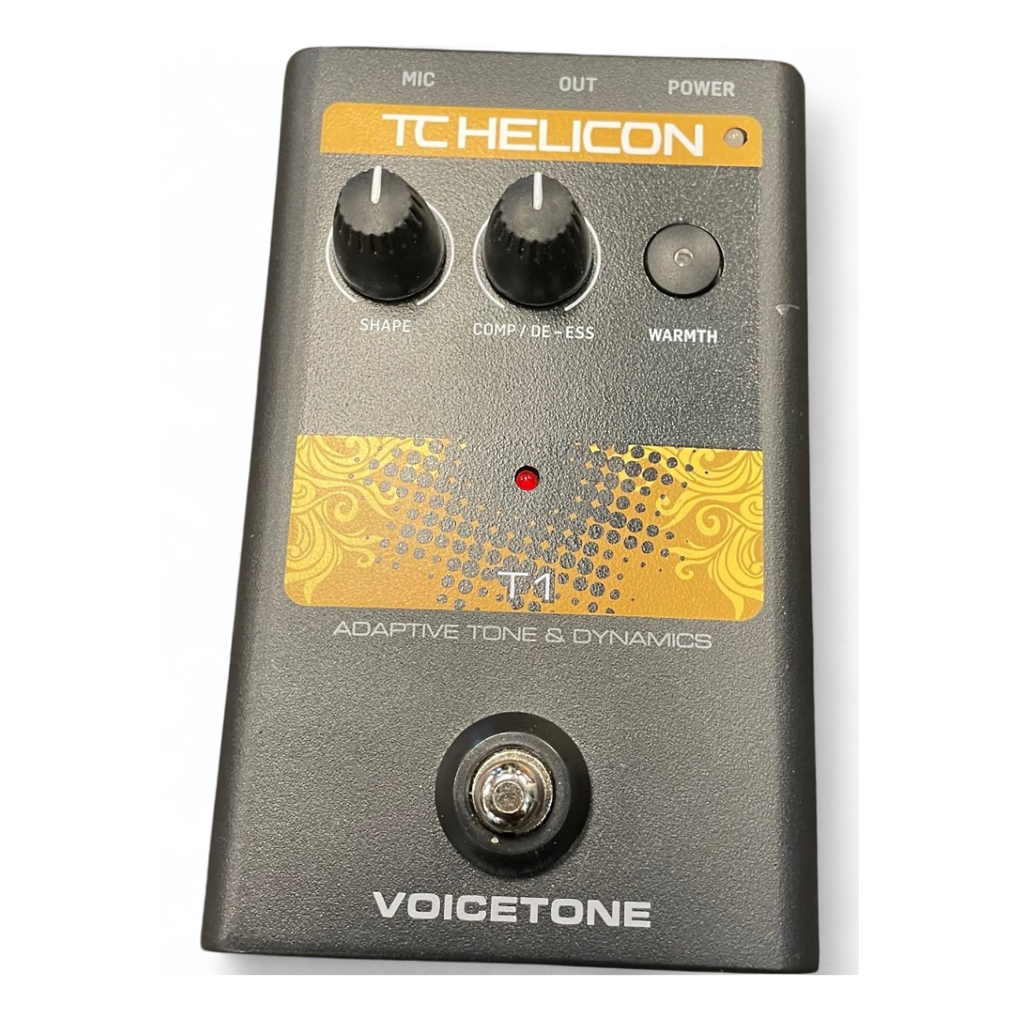 TC HELICON VOICETONE T1（ボーカル用エンハンサー） Used TC Helicon T1 Vocal Processor | Guitar Center
