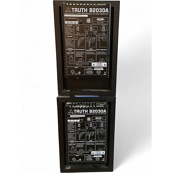 Used Behringer Truth B2030A Pair Powered Monitor