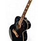 Used Epiphone EJ200 Black Acoustic Guitar