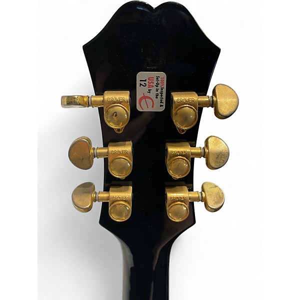 Used Epiphone EJ200 Black Acoustic Guitar
