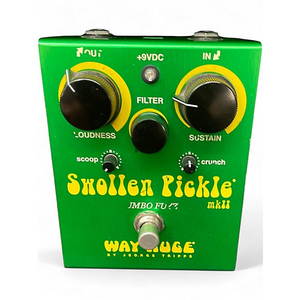 Used Way Huge Electronics WHE401 Swollen Pickle MKII Super Jumbo Fuzz Effect Pedal