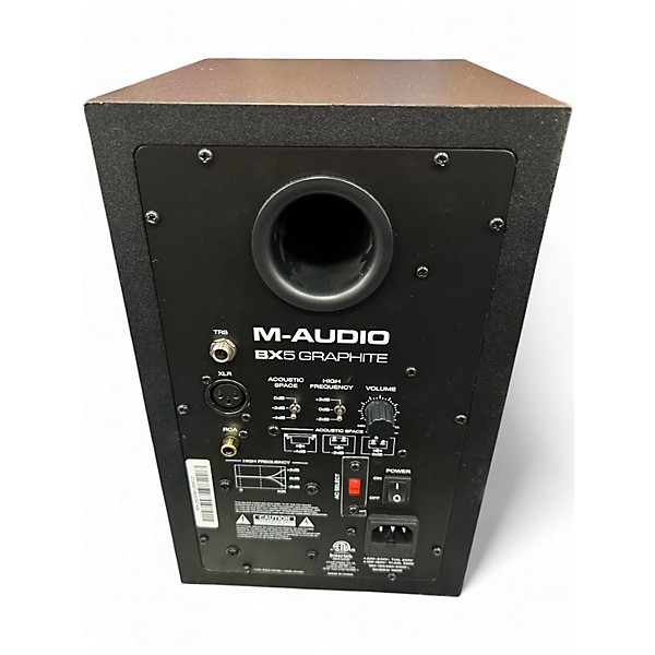 Used M-Audio BX5 GRAPHITE Powered Monitor