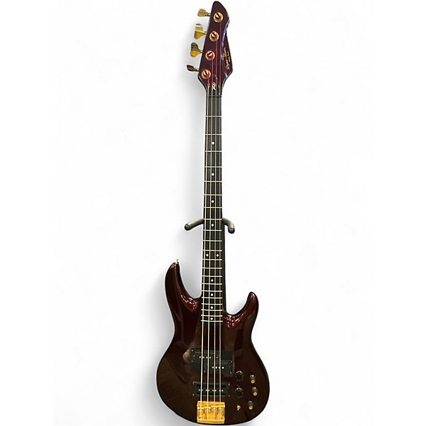 Used Peavey DYNA-BASS UNITY Wine Red Electric Bass Guitar