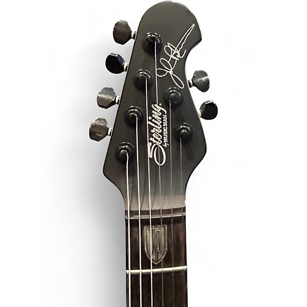 Used Sterling by Music Man JP50 John Petrucci Signature Matte Black Solid Body Electric Guitar