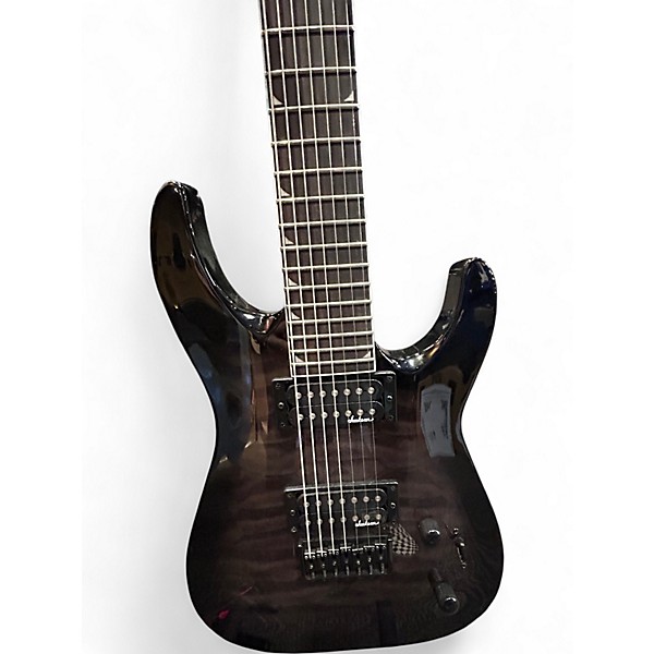Used Jackson  JS22-7 Trans black burst Solid Body Electric Guitar