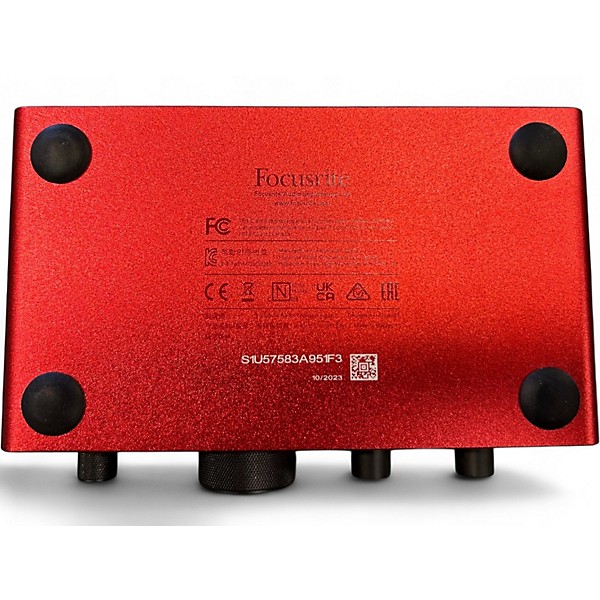 Used Focusrite Scarlett Solo Gen 4 Audio Interface