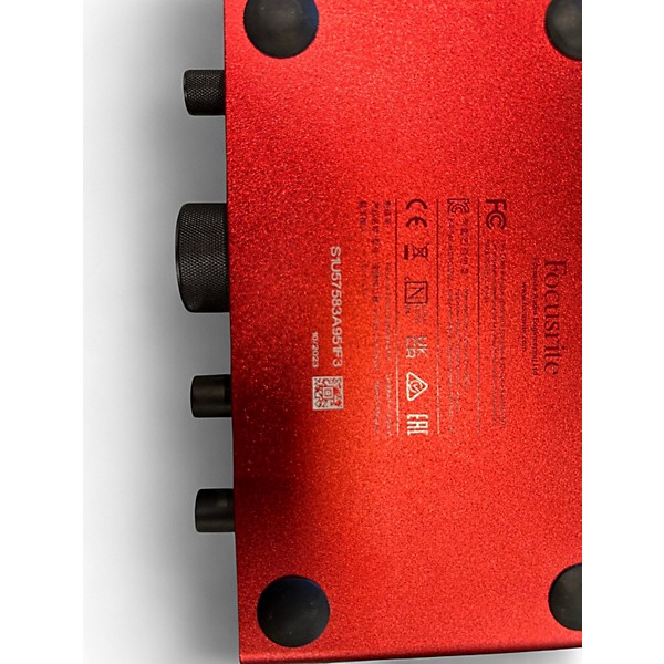 Used Focusrite Scarlett Solo Gen 4 Audio Interface