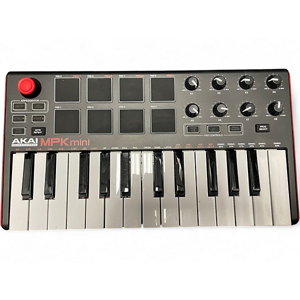 Used Akai Professional MPK Mini MKII MIDI Controller
