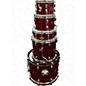 Used PDP by DW 5 Piece ENCORE 5 RED SPARKLE Drum Kit