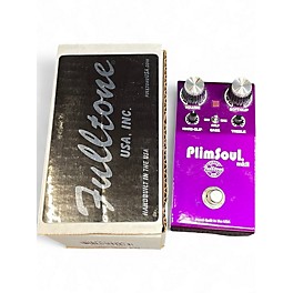 Used Fulltone PLIMSOUL MKII Effect Pedal