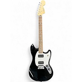 Used Squier Bullet Mustang HH Black Solid Body Electric Guitar