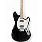 Used Squier Bullet Mustang HH Black Solid Body Electric Guitar