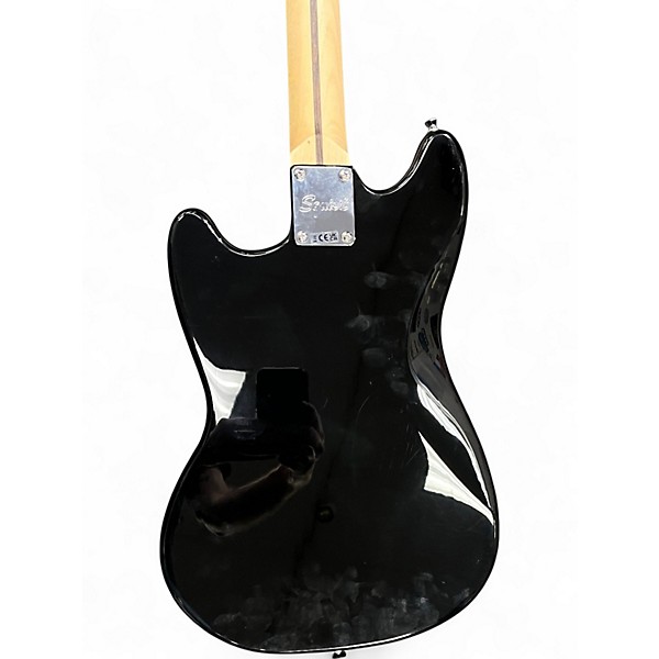 Used Squier Bullet Mustang HH Black Solid Body Electric Guitar