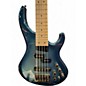 Used MTD Kingston LK5 Sky Blue Metallic Electric Bass Guitar