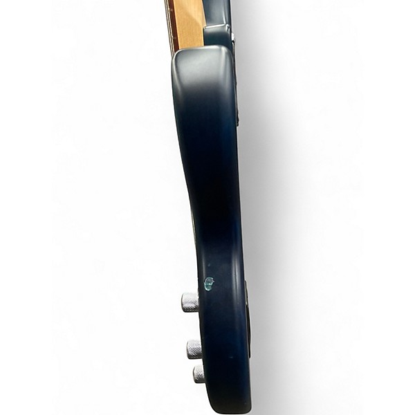 Used Sterling by Music Man S.U.B. Ray4 Trans Blue Satin Electric Bass Guitar