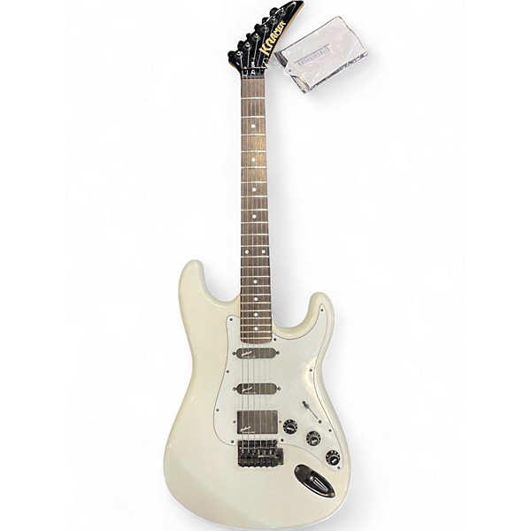 Used Kramer Zx30h White Solid Body Electric Guitar