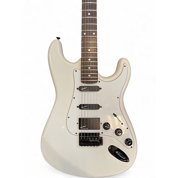Used Kramer Zx30h White Solid Body Electric Guitar