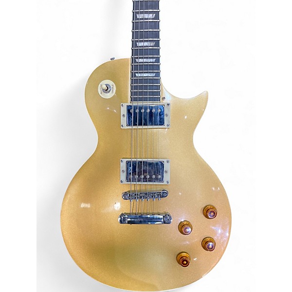 Used Oscar Schmidt OE20G Gold Solid Body Electric Guitar