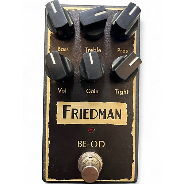 Used Friedman BE-OD Effect Pedal