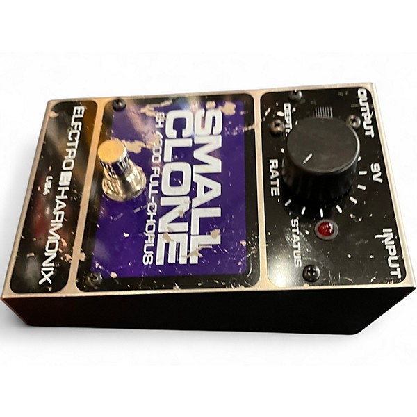 Used Electro-Harmonix Small Clone Analog Chorus Effect Pedal