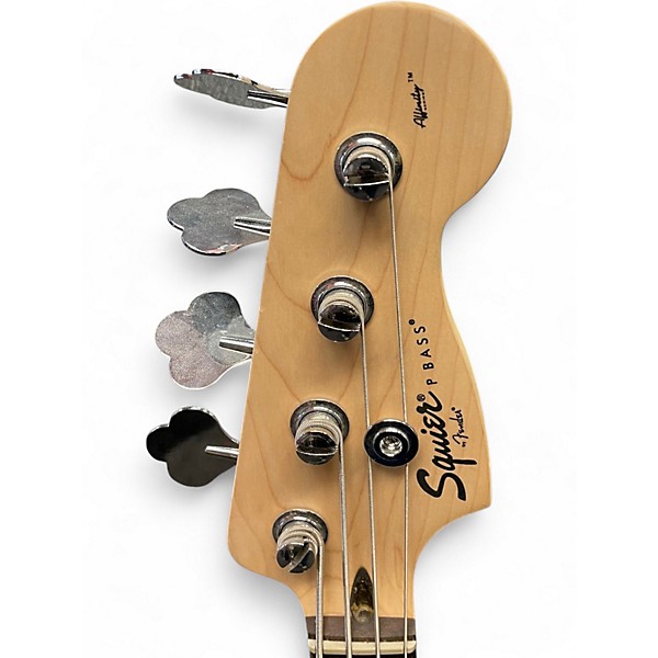 Used Squier AFFINITY PJ BASS Black Electric Bass Guitar