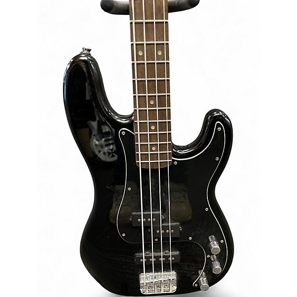 Used Squier AFFINITY PJ BASS Black Electric Bass Guitar