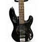 Used Squier AFFINITY PJ BASS Black Electric Bass Guitar