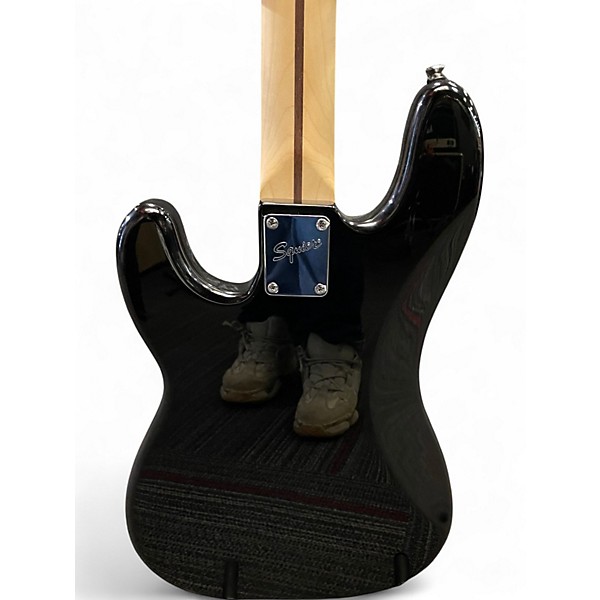 Used Squier AFFINITY PJ BASS Black Electric Bass Guitar