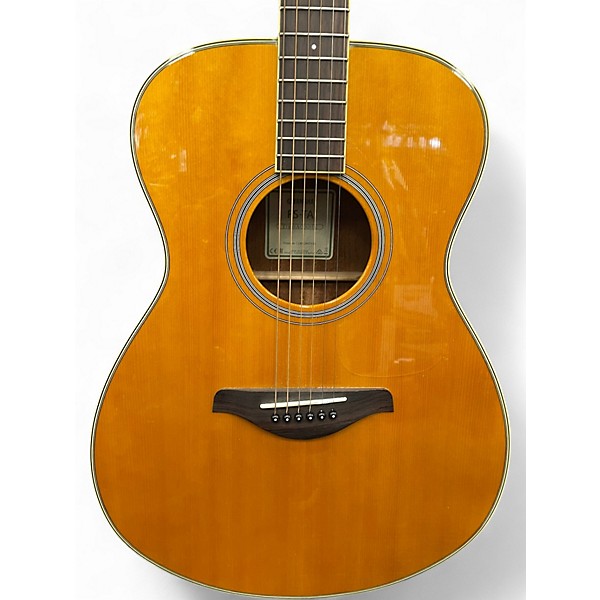 Used Yamaha FS-TA Natural Acoustic Electric Guitar