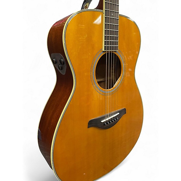 Used Yamaha FS-TA Natural Acoustic Electric Guitar