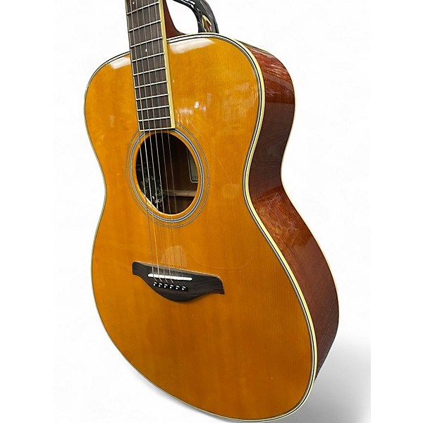 Used Yamaha FS-TA Natural Acoustic Electric Guitar