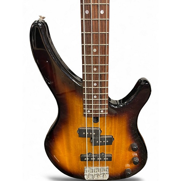 Used Yamaha TRBX174EW 2 Color Sunburst Electric Bass Guitar