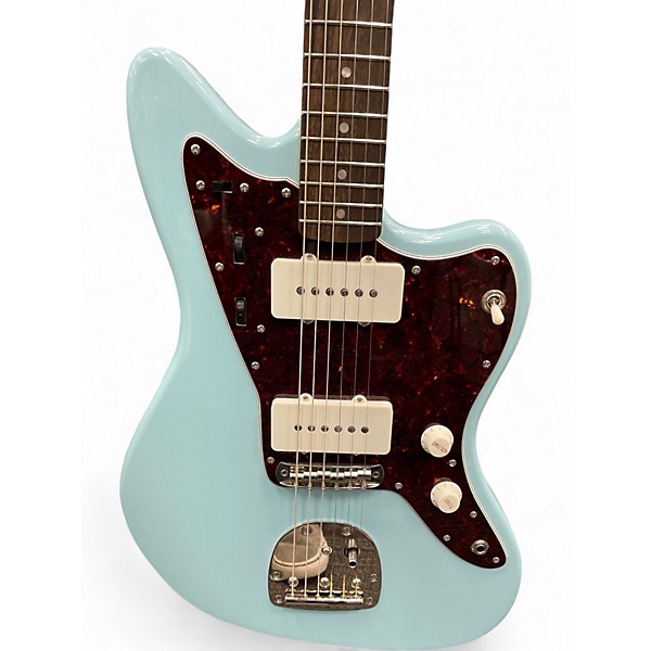 Used Squier Classic Vibe 60s Jazzmaster Daphne Blue Solid Body Electric Guitar