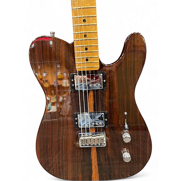 Used 2013 Fender Select Telecaster HH BLACKWOOD Solid Body Electric Guitar