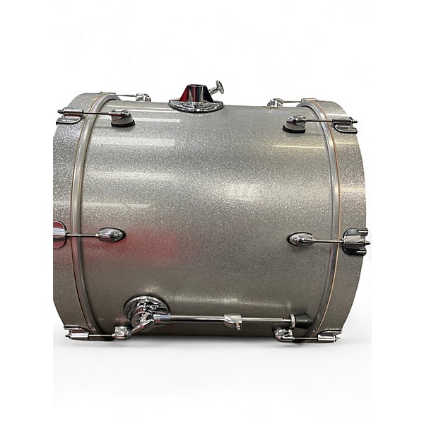 Used Gretsch Drums 6 Piece Catalina Silver Sparkle Drum Kit