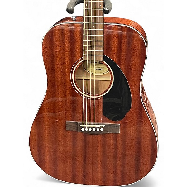 Used Fender CD60 Mahogany Mahogany Acoustic Guitar