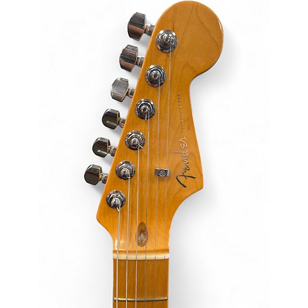 Used Fender American Ultra Stratocaster HSS Texas Tea Solid Body Electric Guitar