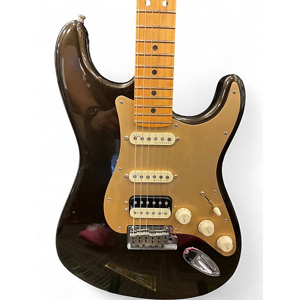 Used Fender American Ultra Stratocaster HSS Texas Tea Solid Body Electric Guitar